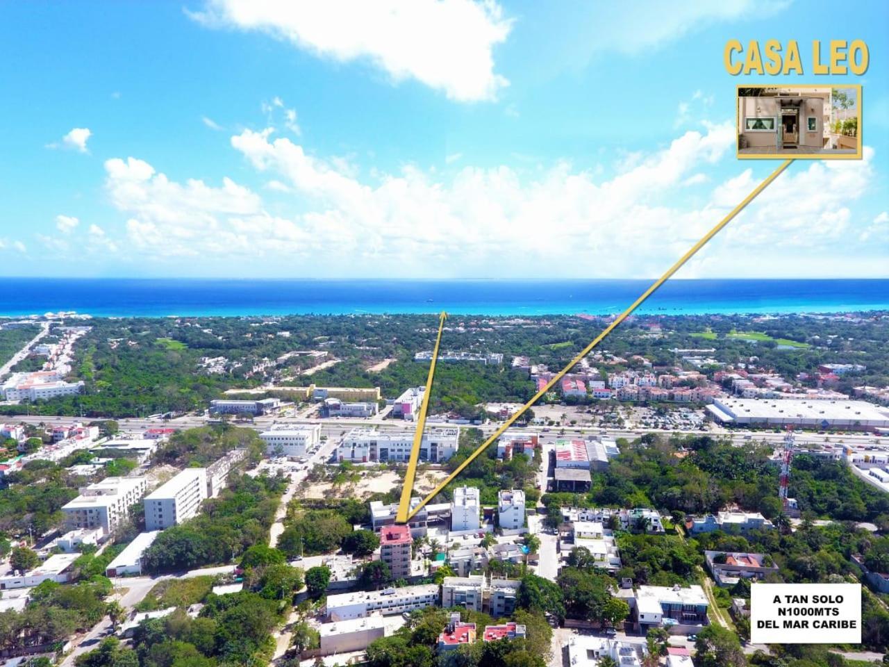 Casa Leo Aparthotel Playa del Carmen Ngoại thất bức ảnh